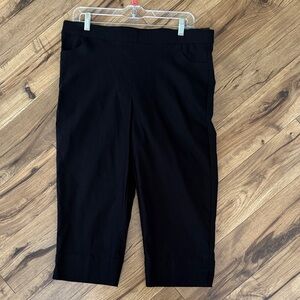 Alfred Dunner stretch and instantly slimming capri pants size 10